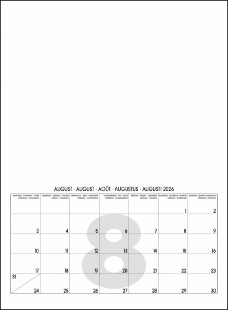 MINI WHITE BLANKOKALENDER DIY BASTEL SELBSTGESTALTEN